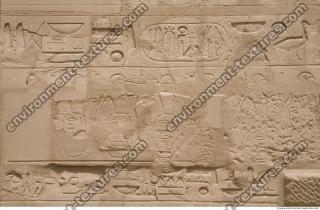 Photo Texture of Symbols Karnak 0019